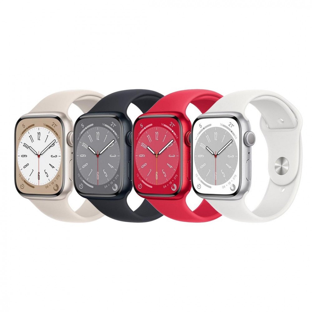 ساعة ابل الاصدار 8 مقاس 45 ملم GPS